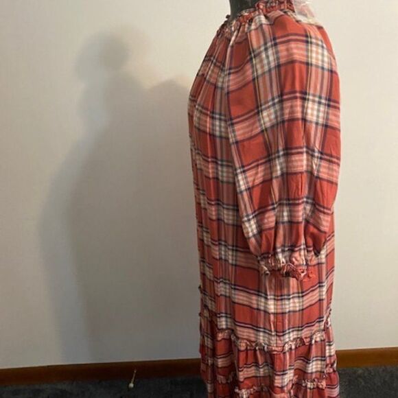 Chelsea & Violet by Anthropologie plaid Baby doll dress, size Small - Picture 2 of 5